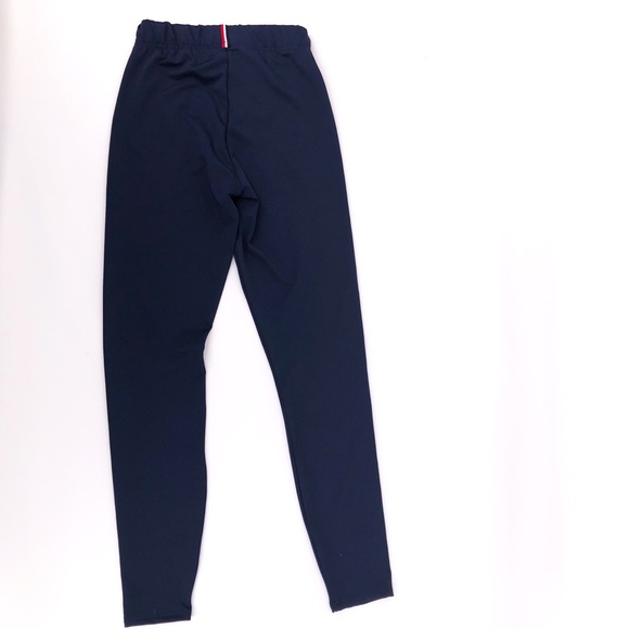 Tommy Jeans Logo Taped Leggings in Blue - Picture 8 of 8